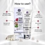 Ayouthveda Pearly White Face Wash 100 ML | Best Skin Whitening face Wash for Women and Men | Enriched With Antioxidants & Vitamin C| Suitable For Normal & Oily Skin (Pack Of 1; 100ml) - Fast UK Delivery - Image 5