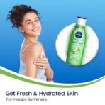 NIVEA Gel Body Lotion 200 ml | Aloe Vera | Refreshing Care For 24H Hydration | Non-Sticky | Fast Absorbing for Fresh And Healthy Skin - Fast UK Delivery - Image 3