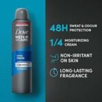 Dove Men+Care Cool Fresh Dry Spray Antiperspirant Deodorant, Up To 48 hrs Protection From Sweat & Odour, Instantly Dry for Cleaner Feel, Dermatologically Proven Formula, Soothes & Moisturises Skin, Long-Lasting Refreshing Scent, 250ml - Fast UK Delivery - Image 5