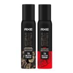 Axe Signature Dark Temptation 200ml, Axe Signature Intense, Long Lasting No Gas Body Perfume For Men 200ml, Pack of 2 - Fast UK Delivery