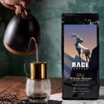RAGE COFFEE Whole Freshly Roasted Coffee Beans | Medium Dark Roasted | Made With 100% Arabica Freshly Roasted Coffee Beans (Medium Dark Roast) (75:25) - Can, 500 Gm - Fast UK Delivery - Image 5