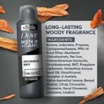 Dove Men+Care Invisible Dry Spray Antiperspirant Deodorant, Up To 48 hrs Protection From Sweat & Odour, Instantly Dry for Cleaner Feel & Leaves No White Marks or Stain, Soothes & Moisturises Skin, Warm, Oriental Scent, 150ml (Pack of 3) - Fast UK Delivery - Image 7