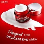 olay eye cream | Reduces Dark Circle, Wrinkles and Puffiness | With Peptides and Niacinamide | Normal, Oily, Dry & Combination Skin l Paraben & Sulphate free | 15ml (Collagen Peptide 24) - Image 5