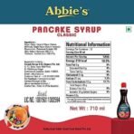 Abbie's Pancake Syrup, 710ml, Pack of 6 | Authentic American Recipe | Use on Pancakes, Waffles, Ice Creams, Crepes, French Toast - Fast UK Delivery - Image 6