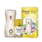 DABUR Odonil Exotic Automatic Spray - 225Ml | Machine + 1 Refill | Gold Jasmine | 2X Long Lasting | 2200 Sprays Guaranteed | Lasts Upto 60 Days - Fast UK Delivery - Image 2