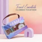 Just Herbs Travel Touch Up Kit Lightweight and Travel Friendly Gift Set of (Liquid Lipstick, Perfume, Lip Cheek Tint & Lip Gloss) - Fast UK Delivery - Image 3