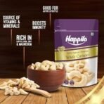 Happilo 100% Natural Premium 200g Whole Cashews | Whole Crunchy Cashew | Premium Kaju nuts | Nutritious & Delicious | Gluten Free | Source of Minerals & Vitamins - Fast UK Delivery - Image 7