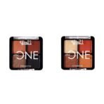 Glam 21 Little One 4-in-1 Eyeshadow Palette Ultra pigmented, |Artist Love-01 Little One 4-in-1 Eyeshadow Palette Ultra pigmented, Easy to blend Long Lasting Eye Make Up Kit |Pool Party-02 - Fast UK Delivery