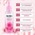 Sri Sri TATTVA shuddhta ka naam Gulab Jal Spray, 100ml (Pack of 4) - Pure Rose Water Mist for Hydrated, Glowing Skin - Premium Toner & Cleanser for Soft, Smooth Skin - Image 4