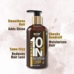 WOW Skin Science Miracle 10 In 1 No Parabens & Sulphate Shampoo, 300ml - Fast UK Delivery - Image 4