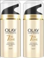 OLAY Total Effect 7 In 1 Night Cream (20 g) (PACK OF 2) (20 g) - Fast UK Delivery