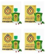 Axe brand universal oil Gold Medal Medicated Oil 3ML Pack of 4 (Imported) Rheumatic pains/Blocked noses/Stomach-aches - Fast UK Delivery - Image 2