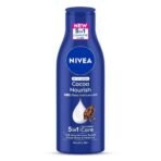 NIVEA Cocoa Nourish 200ml Body Lotion with Deep Moisture Serum| 48 H Moisturization | With Cocoa Butter & Coconut Oil | Non Greasy & Healthy Looking Skin |For Very Dry Skin - Fast UK Delivery