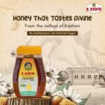 Lion Dates Lion Kashmir Honey 1.5 Kg - Buy 1Kg Get 500Gm Free - 100% Unprocessed Pure & Natural Honey - Enhance Your Immunity - Fast UK Delivery - Image 4