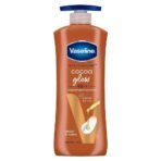 Vaseline Cocoa Glow Serum In Lotion, 600 ml | 100% Pure Cocoa & Shea Butter for Glowing & Soft Skin - Fast UK Delivery