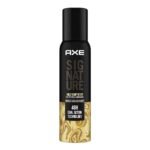 Axe Signature Gold Temptation Long Lasting No Gas Deodorant Bodyspray Perfume For Men, 154 ml - Fast UK Delivery