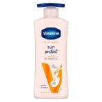 Vaseline Sun Protect SPF 30 Body Lotion, Reduces Tan Lines in 7 Days, UVA + UVB PA+++ Sun Protection, 400ml - Fast UK Delivery