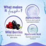 Aqualogica Illuminate+ Lush Strobe Cream with Wild Berries and Alpha Arbutin - 30g - Fast UK Delivery - Image 6
