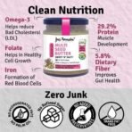 Jus' Amazin Crunchy Seed Butter (200g) - Mixed Seeds | Watermelon Seeds, Organic Sunflower Seeds, Organic Pumpkin Seeds & Organic Flaxseeds | Clean Nutrition, Zero Junk - Fast UK Delivery - Image 4