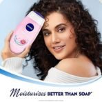 NIVEA Waterlily & Oil 250ml Body Wash| Shower Gel with Care Oil Pearls| Refreshing Scent of Waterlily Flower|Clean, Healthy & Moisturized Skin - Fast UK Delivery - Image 3