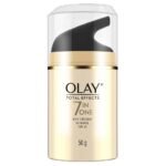 Olay Total Effects Anti Ageing Skin Cream (Moisturizer)| Fights 7 Signs of Ageing | With Niacinamide and Green Tea Extracts | Normal, Oily, Dry, Combination Skin | 50g (normal spf 15) - Fast UK Delivery