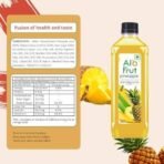 Alo frut Pineapple Fruit Drink with Tasty Aloevera Chunks & Juice | Goodness of Fruits and Aloevera | Ready-to-Serve Fruit - 150 ml (Pack of 30) - Fast UK Delivery - Image 7