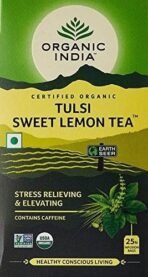Organic India Tulsi Sweet Lemon - 25 Tea Bags - Fast UK Delivery - Image 2