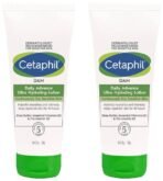 Cetaphil DAM Daily Advance Ultra Hydrating Lotion for Dry, Sensitive Skin| 30 g| Moisturizer with Shea Butter| Non-Greasy, Fragrance-Free| Paraben, Sulphate Free (Pack of 2) - Fast UK Delivery