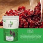 R R AGRO FOODS Dried Cranberries 100 Gm Sweet&Delicious Cranberry Dry Fruit Without Sugar(Gluten Free And Vegan)Pack Of 1 - Fast UK Delivery - Image 7