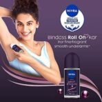 NIVEA Women Deodorant Roll On Pearl & Beauty Fine Fragrance 50 ml | For Fragrant Smooth & Beautiful Underarm Skin - Fast UK Delivery - Image 3