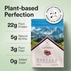 Wellbeing Nutrition Organic Vegan Plant Protein Isolate Powder | 22g Protein, 5g BCAA - Image 3