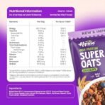 ALPINO High Protein Super Rolled Oats Chocolate 2kg (1kg Pack of 2) - Rolled Oats, Natural Peanut Butter & Cocoa Powder Protein, No Added Sugar & Salt, Gluten Free As Seen on Shark Tank India - Fast UK Delivery - Image 3