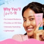 Aqualogica Radiance+ Lush Strobe Cream with Watermelon & Niacinamide - 30g - Fast UK Delivery - Image 4