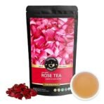 TEACURRY Rose Petal Tea Bags - 15 Rose Tea Bags | Helps Boosts Digestion, Lose Weight, Relieves Anxiety, Increases Skin Glow | Green Tea With Rose Flavor | Rose Tea For Weight Loss - Fast UK Delivery - Image 2