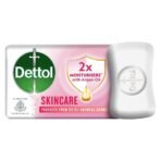 Dettol Skincare Moisturizing Beauty Bathing Soap Bar with Argan Oil (125gm) | Softer Skin - Fast UK Delivery