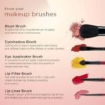 Vega Set of 5 Brush (Colors May Vary) - Fast UK Delivery - Image 3