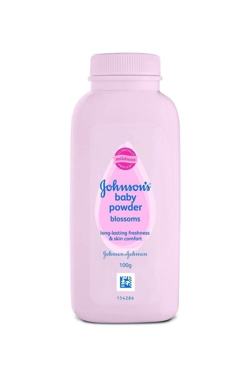 uk51WWZCNup6L-1-1.jpg Johnson's Baby Powder Blossoms | With Sodium Citrate, Citric Acid | Pack of 1, 100g - Fast UK Delivery - Image 1
