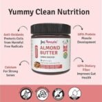 Jus' Amazin Creamy Almond Butter - Dark Choco (200g) | Rich in Anti-oxidants | Raw Cacao | 100% Natural, Vegan, Dairy Free & Keto Friendly | Dark Chocolate Spread | Sweetened with Organic Jaggery - Fast UK Delivery - Image 4