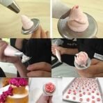 KONFIZ Cake Flower Nail Lifters Set, Flower Nails Cake Decorating, Plastic Baking Tools, Cake Heating Core, Reusable Cake Decorating Tools Baking Set (2pcs) - Fast UK Delivery - Image 6