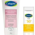 Cetaphil Combination Skin Sun Spf 50 Sunscreen Very High Protection Light Gel Water Resistant VitaminE 50Ml Pack Of 1 Brightness Reveal Creamy Cleanser 100 g - Fast UK Delivery