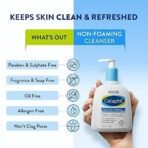 Cetaphil Paraben, Sulphate-Free Gentle Skin Hydrating Face Wash Cleanser with Niacinamide, Vitamin B5 for Dry to Normal, Sensitive Skin - 250 ml - Fast UK Delivery - Image 5