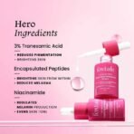 Foxtale 3% Tranexamic Acid Face Serum with Peptides & Niacinamide for Hyperpigmentation, Reduces Marks & Dark Spots, Evens Out Skin Tone, All Skin Types, Men and Women - 30 ml - Fast UK Delivery - Image 4