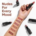 mCaffeine Cocoa Kiss Creamy Matte Lipstick - Mocha Muse | Moisturizing & Non Drying, Lightweight & Long Lasting Formula | With Cocoa Butter, Caffeine & Vitamin E | SLS & Paraben Free - Fast UK Delivery - Image 7