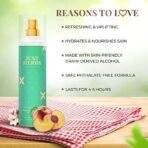 Just Herbs Body Mist Spray for Men and Women With Long Lasting Fragrance Perfume - Tropical Fruit Punch 140ml - Fast UK Delivery - Image 4