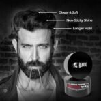 Beardo Creme Power Styling Wax, 75 gm | Cream Hair Wax Men | Creme Styling Wax | Volumizing Wax | Natural Finish | Hair Cream | Hair Wax for Non Stick, Smooth Hair - Fast UK Delivery - Image 3