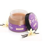 Plum BodyLovin' Vanilla Vibes Sugar Body Scrub | The Ideal Winter Body Scrub | Brazil Nut Oil | Skin Brightening | Deep Moisturization | 100% Vegan - Fast UK Delivery