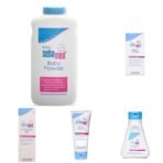Sebamed Baby Kit, with Baby Powder 200 g, baby lotion 100 ml, baby shampoo 150 ml, baby rash cream 100 ml, baby massage oil 150 ml - Fast UK Delivery
