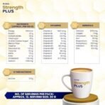 Horlicks Strength Plus- Vanilla, 350g| Balanced Nutrition to Regain Strength | High Fibre & Protein - Fast UK Delivery - Image 7