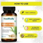 Healthally Ayurvedic Safed Musli Capsule 500mg | Stamina Energy Vitality Booster Capsule for Men Women Supplement | Relief Tiredness & Fatigue | AYUSH Approved - 60 Capsules - Fast UK Delivery - Image 6