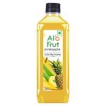 Alo frut Pineapple Fruit Drink with Tasty Aloevera Chunks & Juice | Goodness of Fruits and Aloevera | Ready-to-Serve Fruit - 150 ml (Pack of 30) - Fast UK Delivery